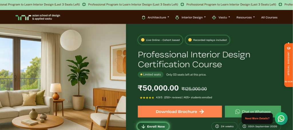 Professional Interior Design Certification Course
