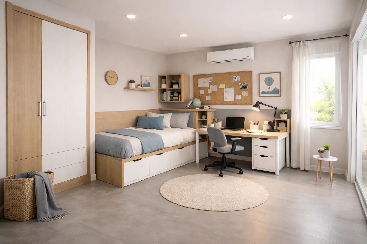 Minimal Kids Room