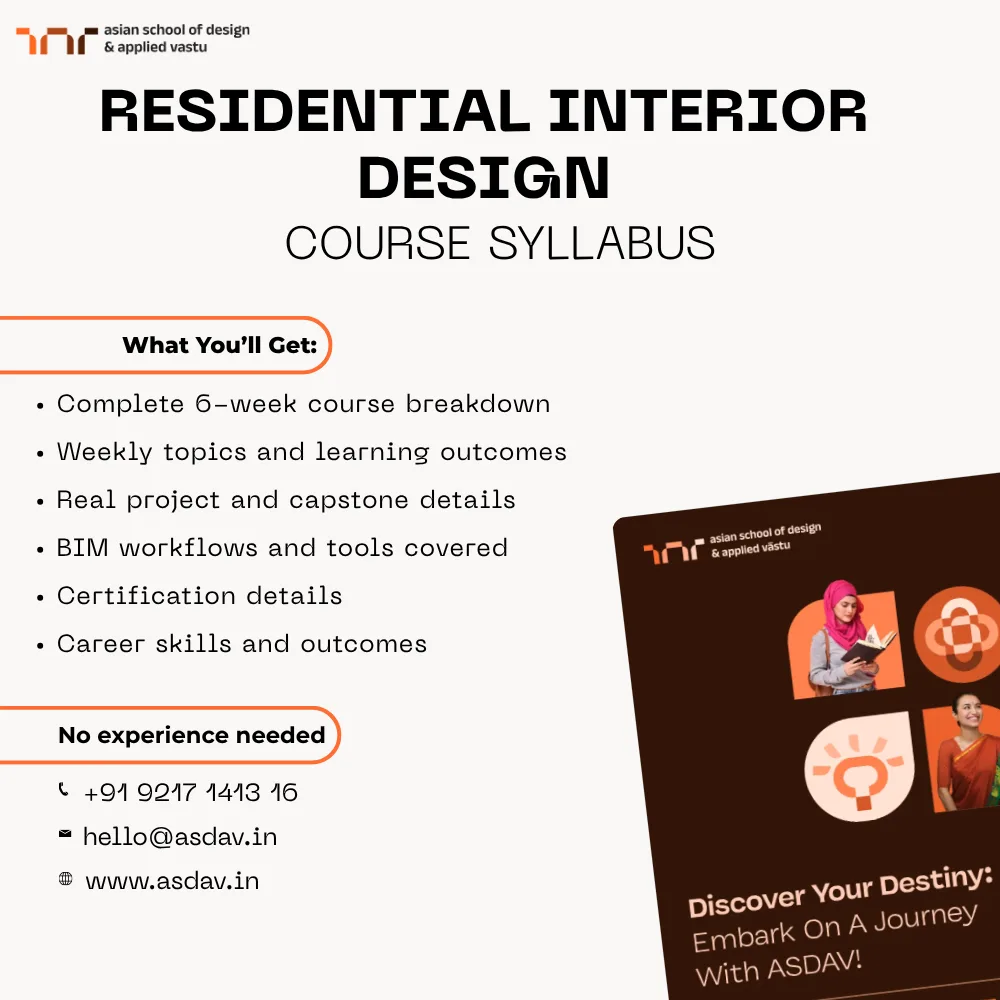 Residential Interior Design syllabus