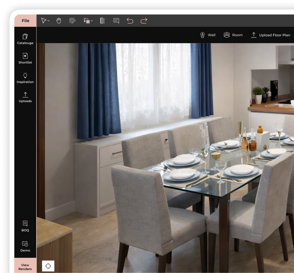Foyr Neo Feature: Generate photorealistic 4K renders and walkthroughs