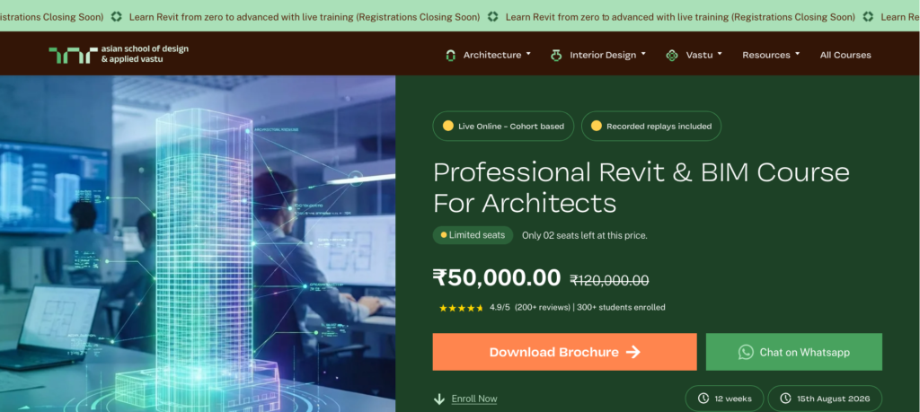 Professional Revit & BIM Course For Architects