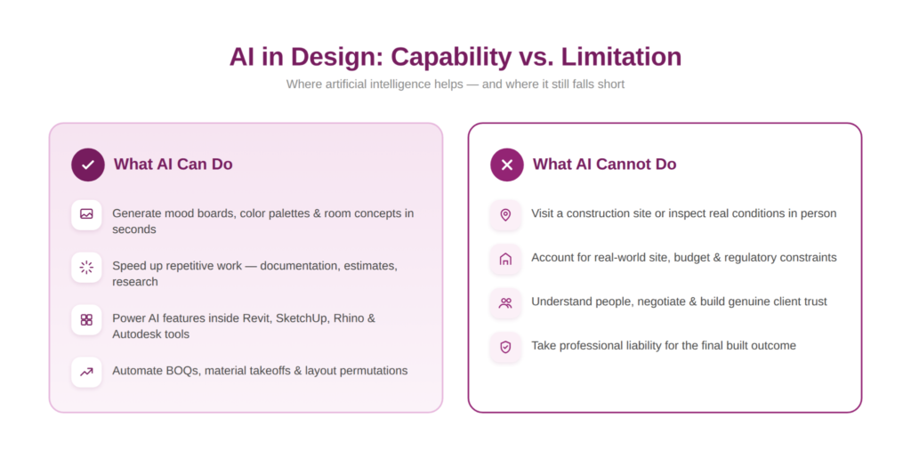AI in Design: Capablility vs. Limitation
