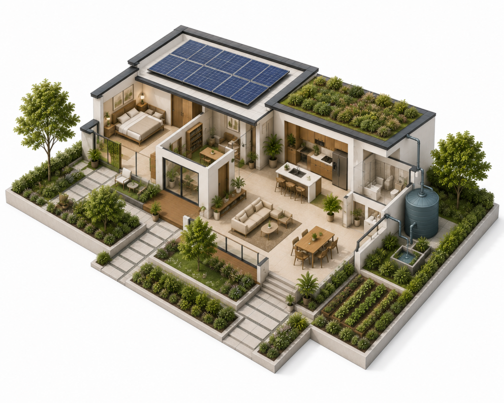 Eco-Friendly House Design Idea