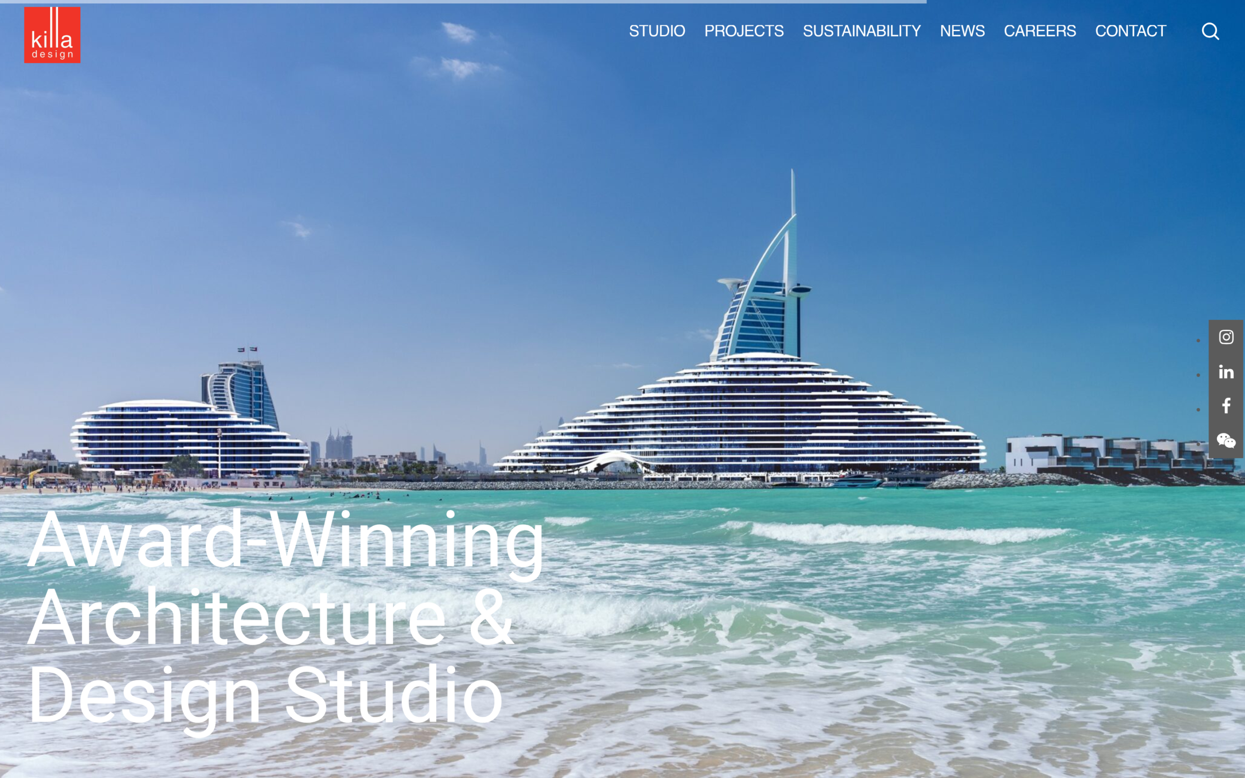 Killa Design official website homepage